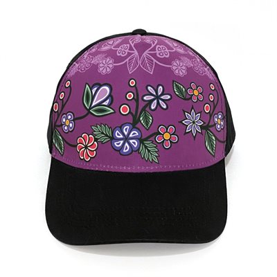 Adjustable Ball Cap - Ojibwe Florals