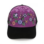 Adjustable Ball Cap - Ojibwe Florals