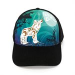 Adjustable Ball Cap - Howling Wolf