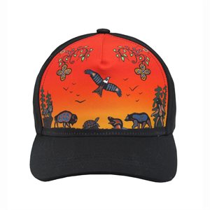 Adjustable Ball Cap - Seven Grandfather Teachings 