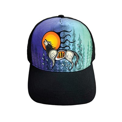 Adjustable Ball Cap (Water-Repellent) - Wolf 