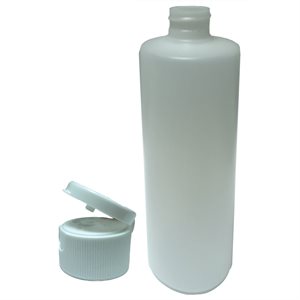 500 ml/16 oz. Plastic Bottle With Cap 