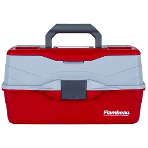 Flambeau 3 Tray Tackle Box (Red)