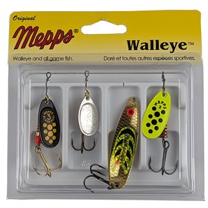 Mepps Walleye Kit - Assorted (4 Pack)