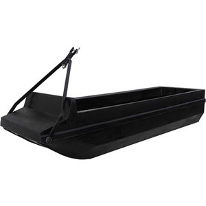 Snowmobile Sled With Hitch (80" x 23" x 14 1/2")