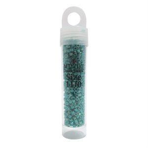 Delica Beads - Turquoise Opaque Ab