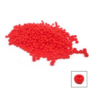 Glass Seed Beads - Light Red