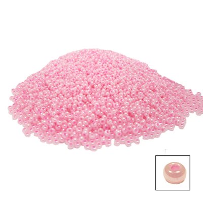 Glass Seed Beads - Pearl Rose
