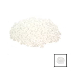 Glass Seed Beads - Pearl White