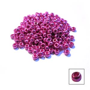 Glass Seed Beads - Metallic Pink