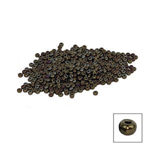 Glass Seed Beads - Iris Brown Opaque