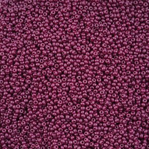Seed Beads 10/0 Dyed Chalk Purple