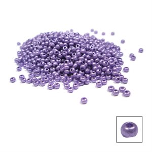 Glass Seed Beads - Shiny Violet