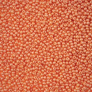 Seed Beads 11/0 Dyed Chalk Apricot