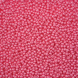 Seed Beads 11/0 Dyed Chalk Light Pink