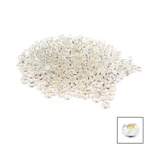 Glass Seed Beads - Silver Lined Crystal