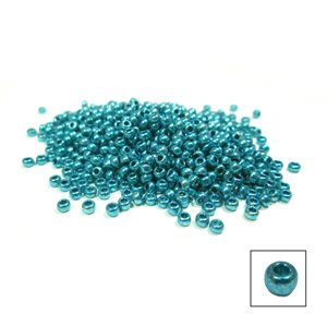 Glass Seed Beads - Metallic Blue