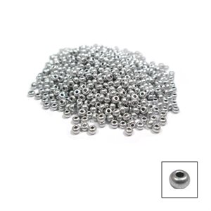 Glass Seed Beads - Silver Metallic