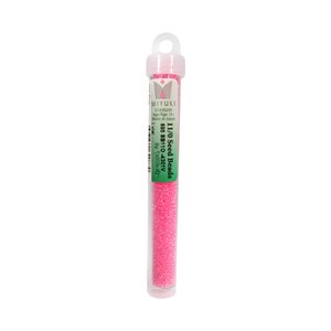 Miyuki Seed Beads - Colour Lined Neon Hot Pink