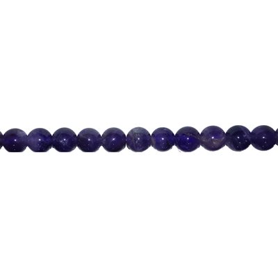 Beads - Round Stones, Amethyst 8 mm