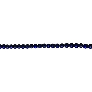 Beads - Round Stones, Dyed Lapis Lazuli   8 mm