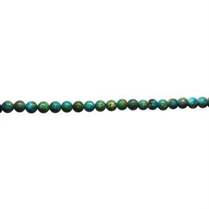 Beads - Round Stones, Light Blue Jasper  8 mm