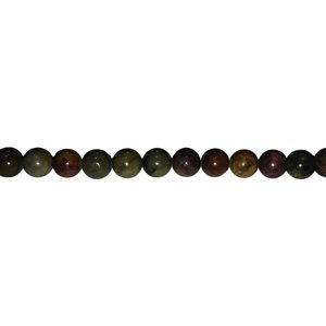 Beads - Round Stones, Picasso Jasper 8 mm