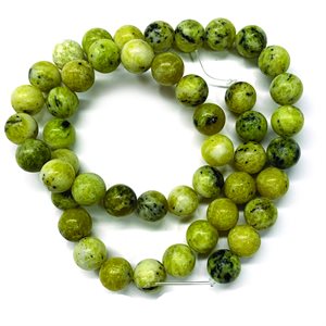 Beads - Round Stones, Yellow Turquoise  8 mm