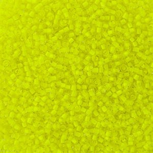 Glass Seed Beads - Neon Yellow (40g/250g)
