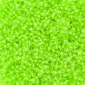 Glass Seed Beads - Neon Green (40g/250g)