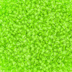 Glass Seed Beads - Neon Green (40g/500g)