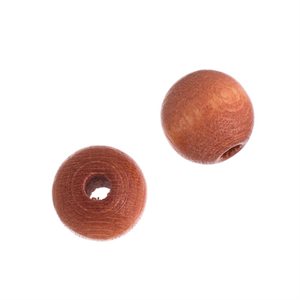 Wooden Beads Round 6 mm    Light Brown (200Pcs/Pkg)