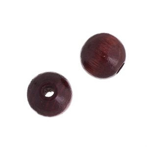 Wooden Beads Round 6 mm   Mahogany (200Pcs/Pkg)