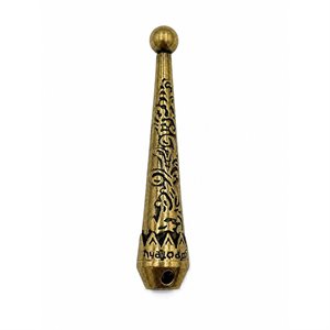 Bolo Tip, Antique Brass, 10pcs (51.5 x 10mm, 4.5mm Hole)