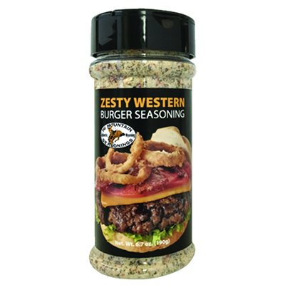 Burger Seasoning Zesty Western 8 oz Shaker