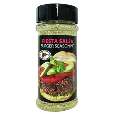 Burger Seasoning Fiesta Salsa 6.2 oz Shaker