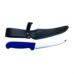 6" Victorinox Boning Knife Blue Handle  (with sheath)