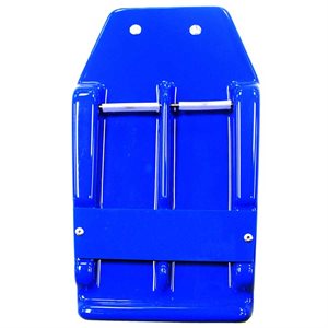 Blue Plastic Knife Scabbard Holds Two 7" Knives (7")