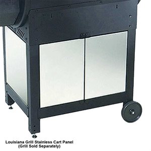 Louisiana Grills Stainless Steel Cart Panels For CS-450 Smoker