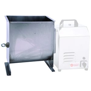 44 lb. Stainless Steel Dual Operation Meat Mixer