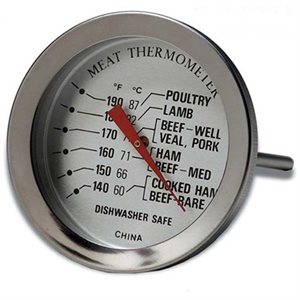 Redi-Chek Large Dial Instant Read Pocket Thermometer