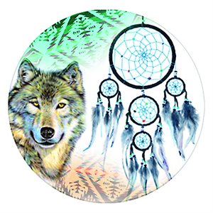 CAB2 - 1", Dream Catcher With  Animal - Style 2