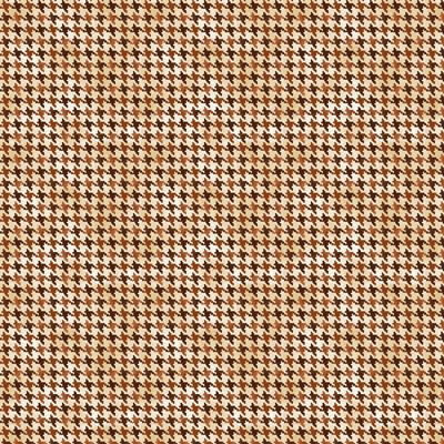 Nature's Glory - Houndstooth - Brown