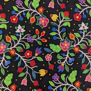 Fabric - Spring Majesty #35000 Black