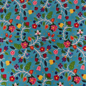 Fabric - Spring Majesty #35000 Turquoise