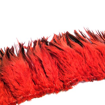Hackle Feathers (6"+) Red (1 oz)