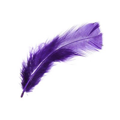 Marabou Fluffs - Purple