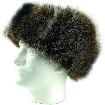 Fur Hat - Raccoon Style 005 - L