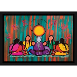 Framed Plaque - Family Love (12X18)