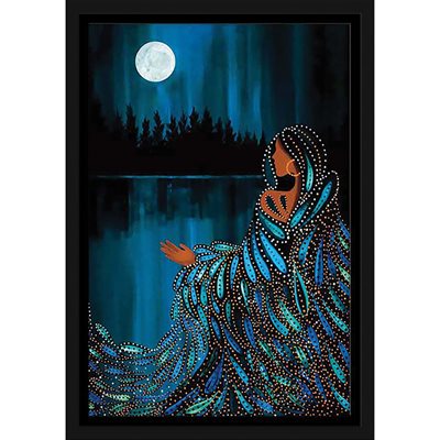 Framed Plaque - Spirit Of The North (12X18)